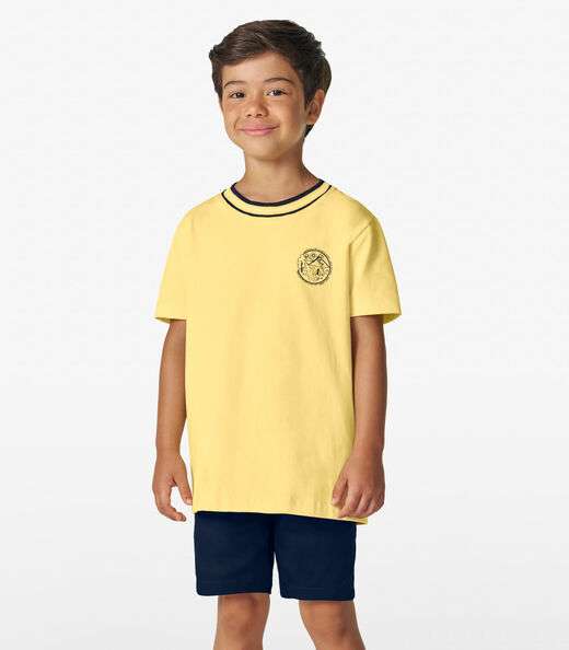 Image_Conjunto Camiseta com Bermuda Trick Nick Amarelo