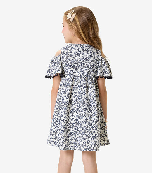Vestido Infantil Leves Defeitos Rovi Kids Bege