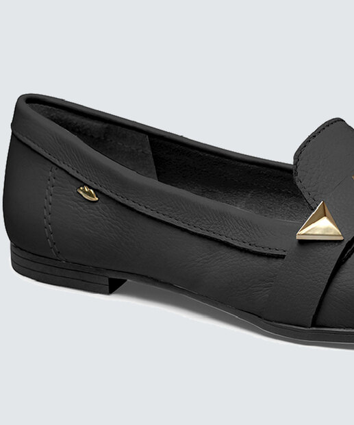 Mocassim Loafer Feminino Tachas Dakota 