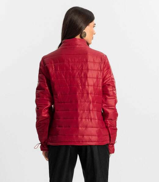 Jaqueta Feminina Microfibra Endless Vermelho