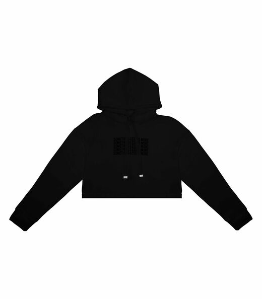 Blusão Feminino Com Capuz Rovitex Preto