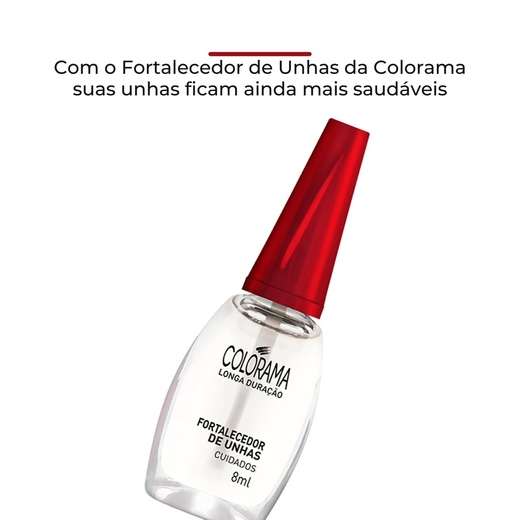 Esmalte Colorama Cuidados - Fortalecedor de Unhas 8ml