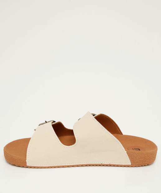 Rasteirinha Feminina Birken Fivelas Marisa