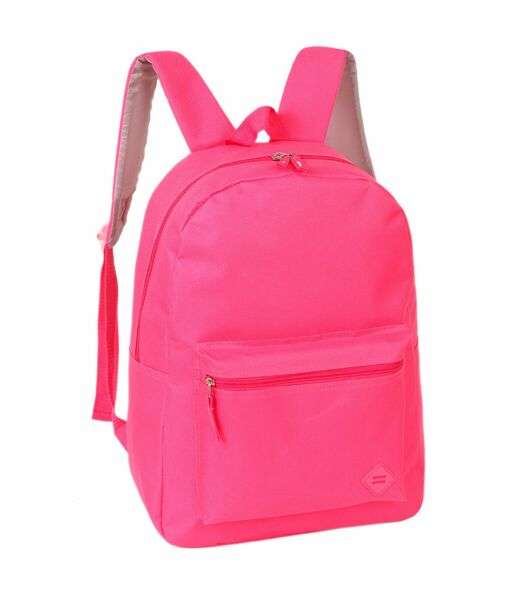 Mochila Escolar Feminina Casual Clio Rosa