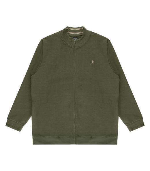 Image_Jaqueta Masculina Plus Size Moletom Diametro Verde