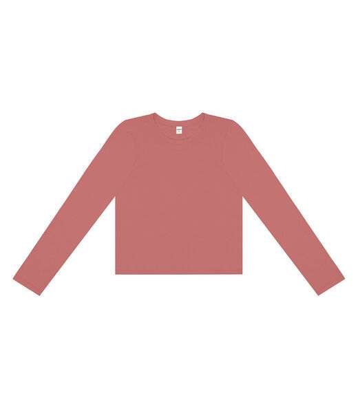 Blusa Manga Longa Feminina Rovitex Rosa