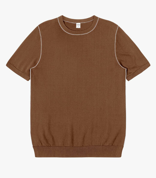 Blusa Feminina Tricot Com Detalhe Rovitex Marrom