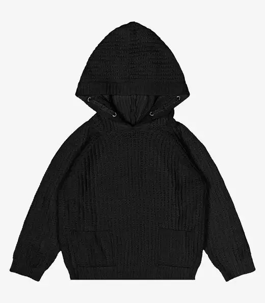 Sueter Tricot Infantil Trick Nick Preto