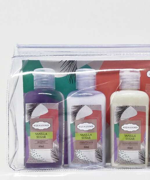 Kit Viagem Feminino Vanilla Sugar II Acqua Lounge