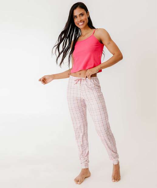 Calça Pijama Feminino Avulso Estampada Marisa
