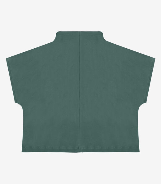 Blusa Feminina Com Gola Chaminé Select Verde