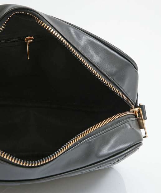 Bolsa Transversal Feminina Matelassê Marisa Preto