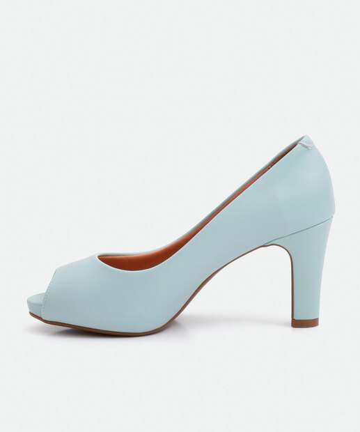 Peep Toe Feminino Salto Fino Vizzano 