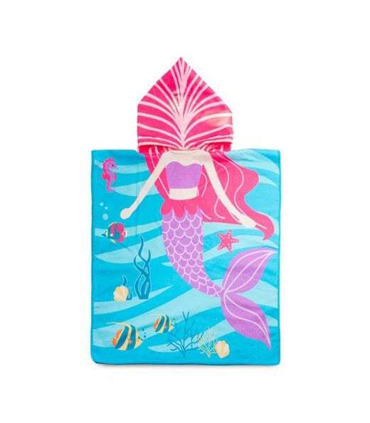 Image_Poncho Infantil Atoalhado Camesa Azul