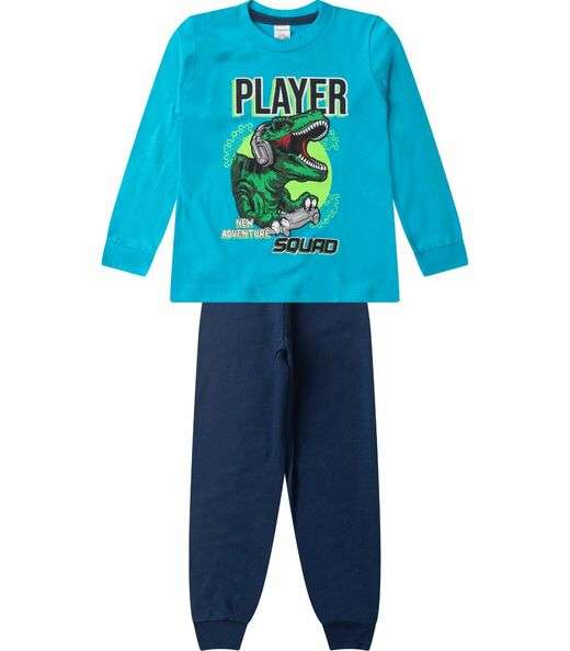 Conjunto Infantil Menino Meia Estação Kappes Azul