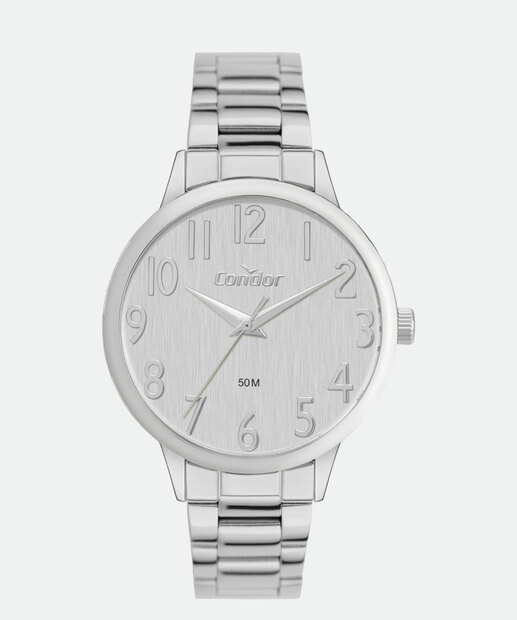 Kit Relógio Feminino Condor CO2035NXEK4K Prateado