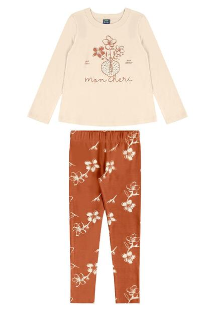 Conjunto Mon Chéri Legging Bee Loop