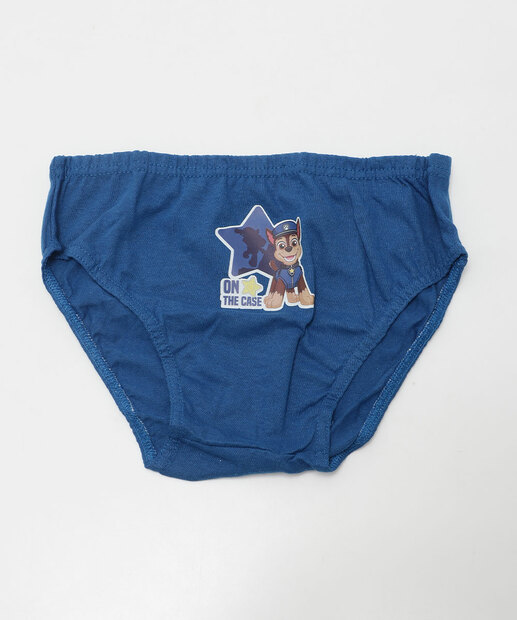 Kit 5 Cuecas Infantil Patrulha Canina Nickelodeon Tam 1 a 12