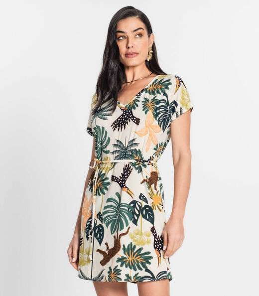 Vestido Feminino Liganete Infinita Cor Bege