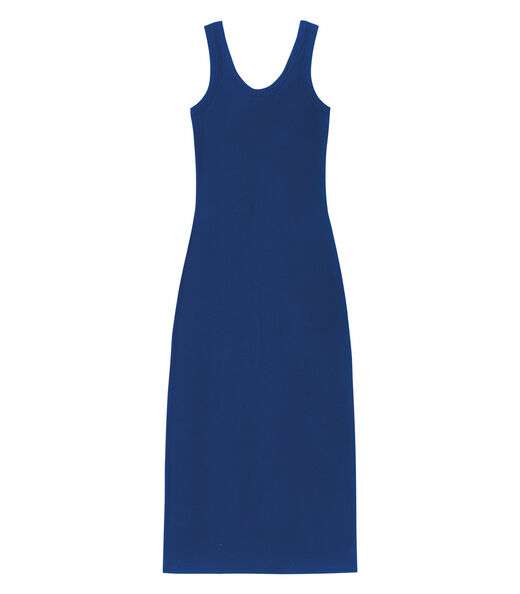 Vestido Midi De Ribana Feminino Endless Azul