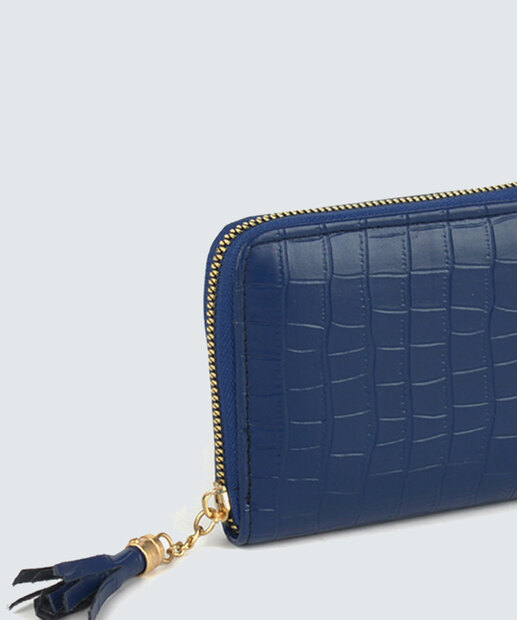 Carteira Feminina Textura Croco Gash