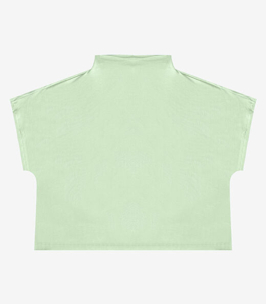 Blusa Feminina Com Gola Chaminé Select Verde