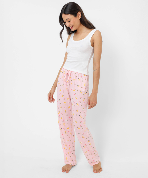 Blusa Pijama Feminino Avulso Marisa Branco