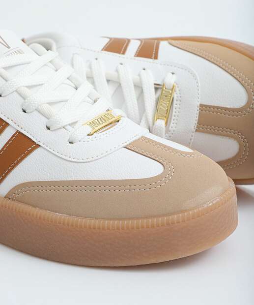 Tênis Casual Feminino Recorte Vizzano