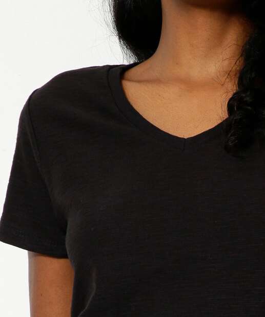 Blusa Feminina Flamê Manga Curta Marisa