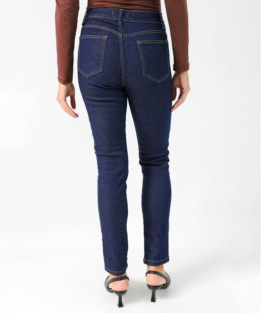 Calça Jeans Cigarrete Feminina Cintura Alta 