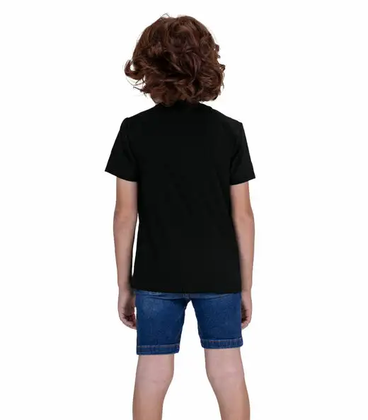 Bermuda Infantil Jeans Trick Nick Azul