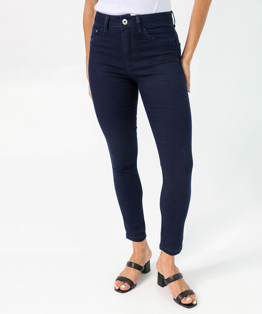 Calça Jeans Skinny Feminina Amaciada Biotipo Azul