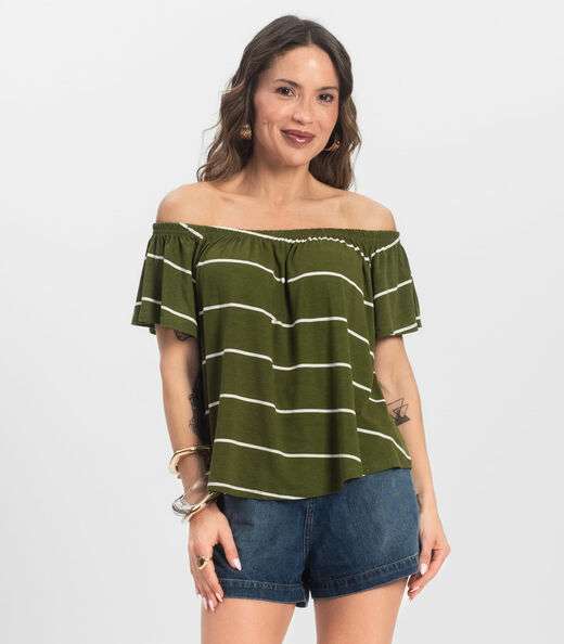 Image_Blusa Feminina Ciganinha Infinita Cor Verde