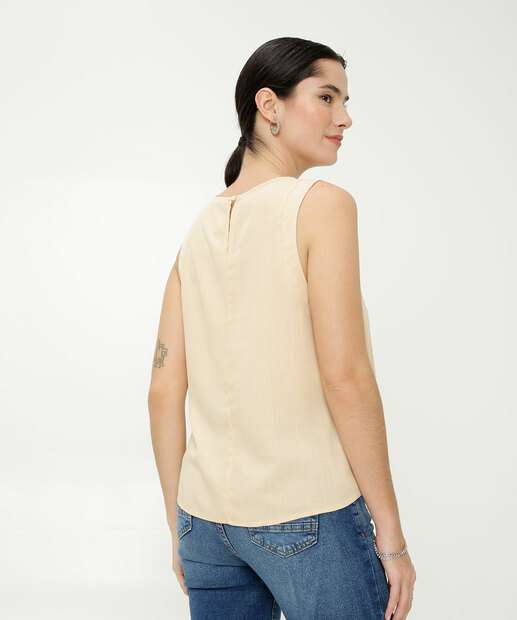 Blusa Regata Feminina Básica Marisa