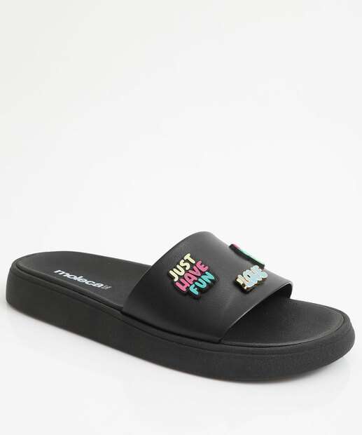 Image_Chinelo Feminino Slide Moleca Preto
