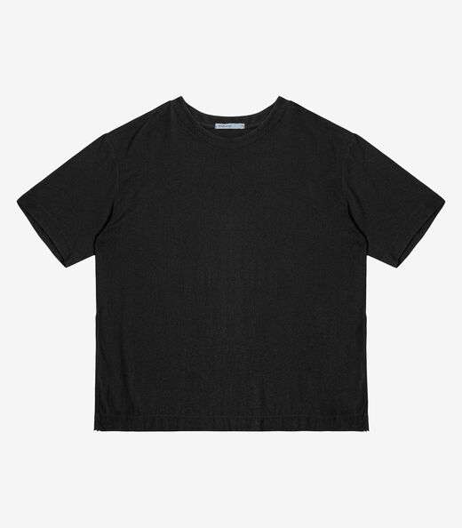 Blusa Feminina Manga Curta Endless Preto