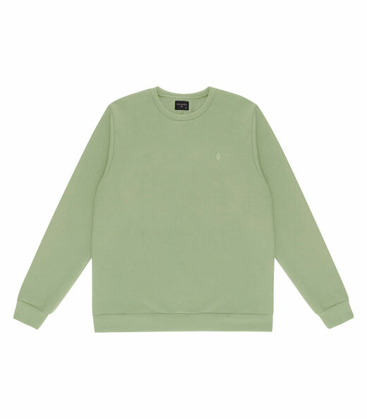 Moletom Masculino Plus Size Moletom Básico Diametro Verde