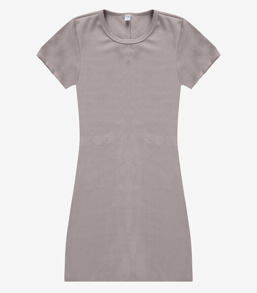 Vestido Feminino Em Tecido Henera Infinita Cor Cinza