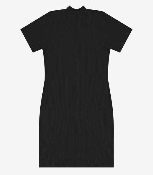 Kit Vestido Curto de Ribana Feminino Rovitex Preto