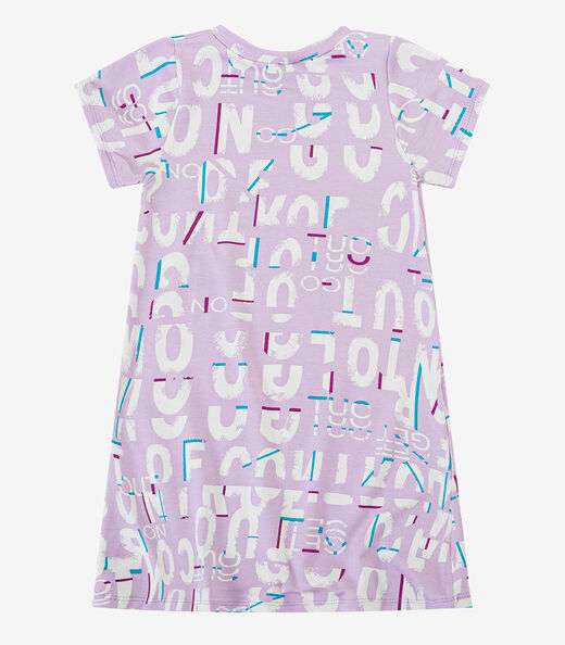 Vestido Feminino Infantil Select Roxo