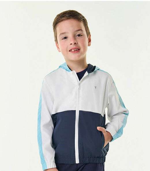 Jaqueta Infantil Em Microfibra Trick Nick Azul