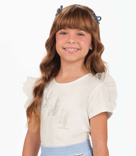 Blusa Feminina  Trick Nick Bege