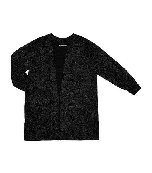Cardigan Tricot Shine Secret Glam Preto
