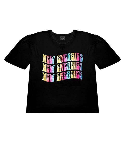 Blusa Feminina Energies Rovitex Teen Preto