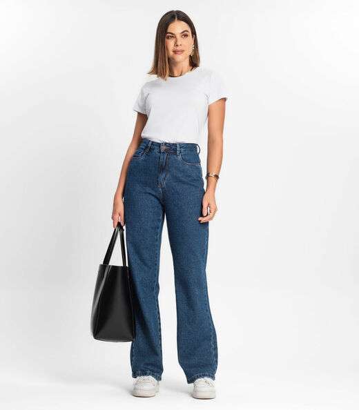 Blusa Feminina Cotton Leve Básica Rovitex Branco