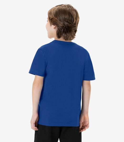 Camiseta Infantil Masculina Rovi Kids Azul
