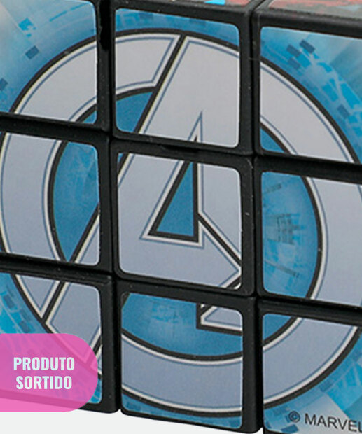 Cubo Mágico Sortido Infantil Estampa Vingadores Marvel