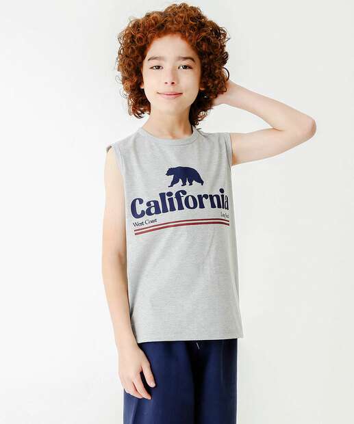 Image_Regata Juvenil Estampada MR Tam 10 a 16 Cinza