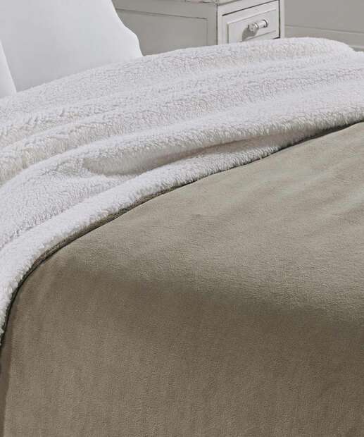 Manta Solteiro Lisa Fleece Andreza 1 Peça 