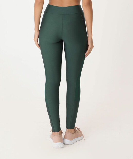 Calça Feminina Legging Fitness Recorte Marisa